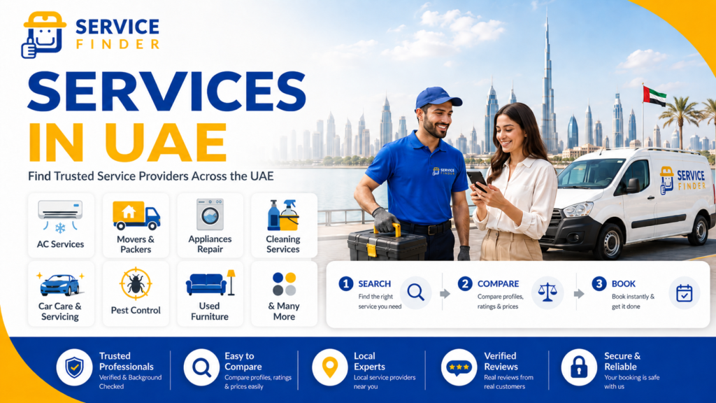 Services in UAE - Service Finder